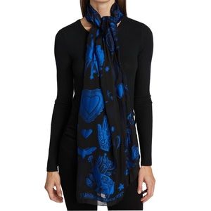 ALEXANDER McQUEEN Silk Scarf
